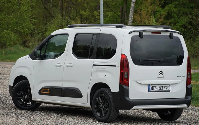 Citroen Berlingo cena 71500 przebieg: 157000, rok produkcji 2021 z Kętrzyn małe 781